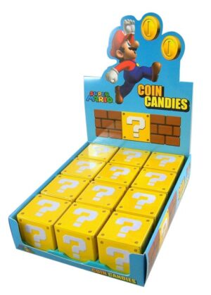 Boston America Nintendo Super Mario Bros Coin Candies 12ct